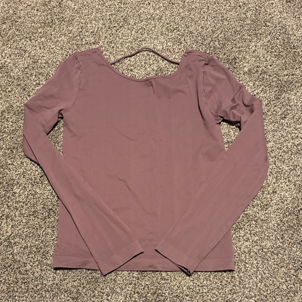 RSQ Mauve Long Sleeve Blouse